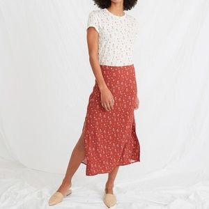 Midi Slip Skirt